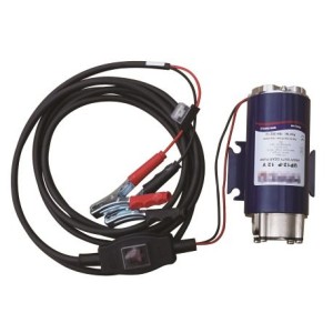 Groupe Motopompe électrique Cemo 12 V, 20 A, débit 30 l/min, pinces croco