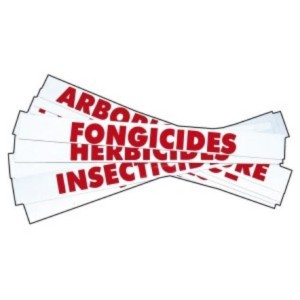 Lot de 16 magnets identification Axe Environnement