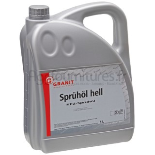 Huile lubrifiante Granit contre la corrosion