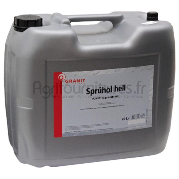 Huile lubrifiante Granit contre la corrosion