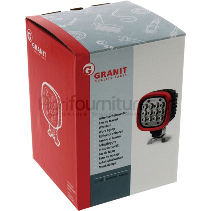 Lampe de travail Granit LED 7001 puissante à longue portée