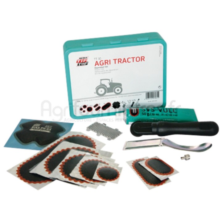 Assortiment de rustines Rema Tip Top pour tracteur