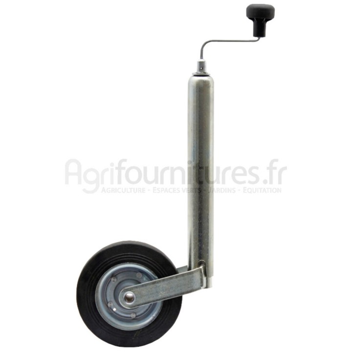 Roue jockey Granit, roue pleine