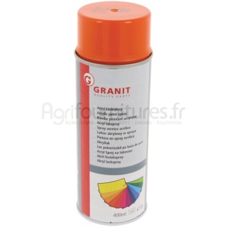Peinture Atlas orange, aérosol 400 ml