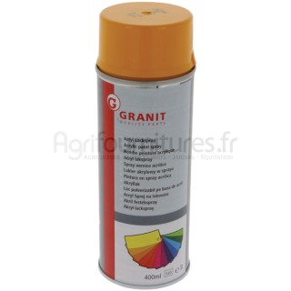 Peinture JCB jaune, aérosol 400 ml