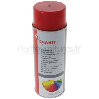 Peinture Kverneland rouge, aérosol 400 ml