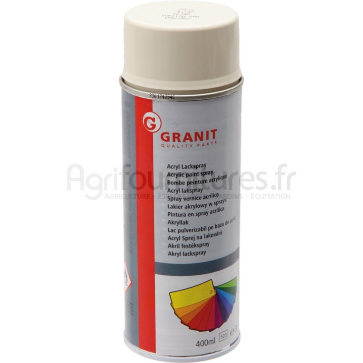 Peinture New Holland blanc, aérosol 400 ml