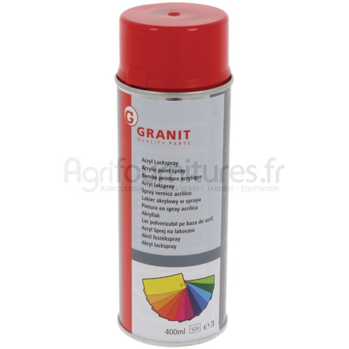 Peinture Pöttinger rouge, aérosol 400 ml
