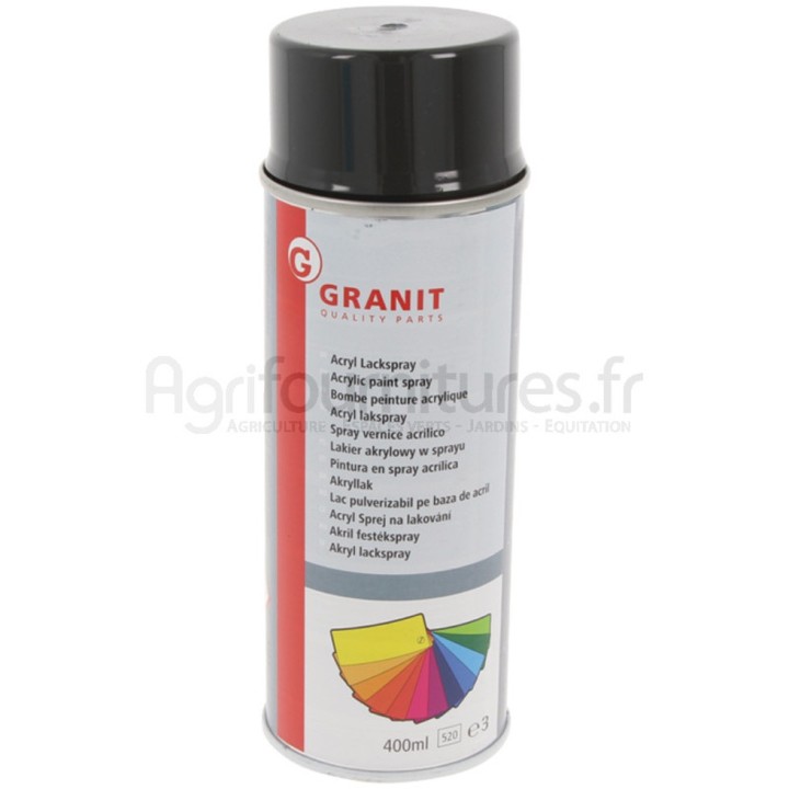 Peinture Claas gris foncé, aérosol 400 ml