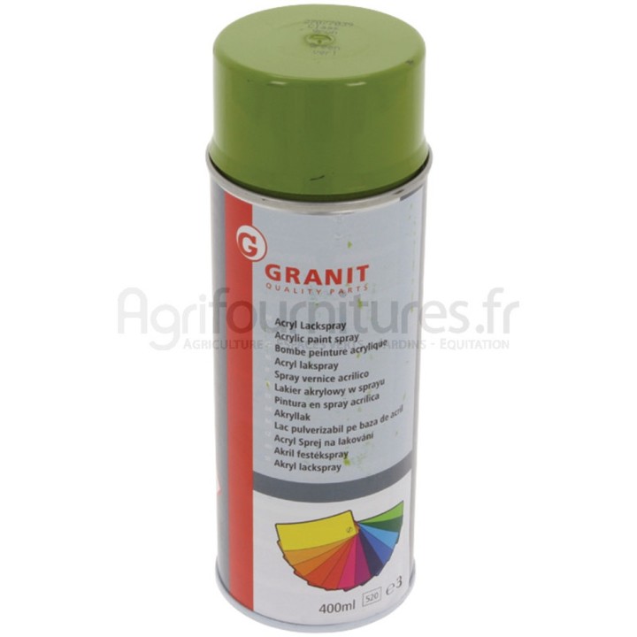 Peinture Claas vert, aérosol 400 ml