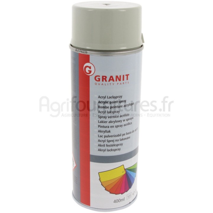 Peinture Claas gris clair, aérosol 400 ml