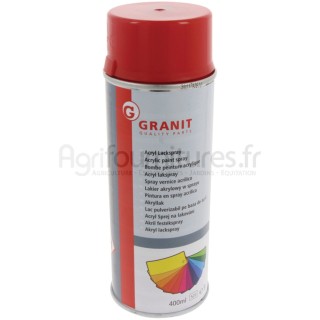 Peinture Krone rouge, aérosol 400 ml