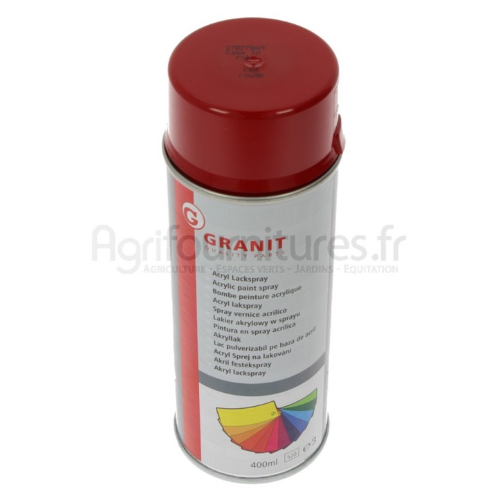 Peinture pour tracteurs Case IH rouge, aérosol 400 ml