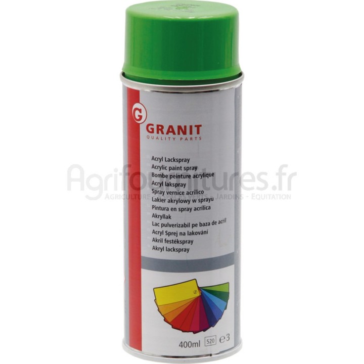 Peinture pour tracteurs Deutz vert 74, aérosol 400 ml
