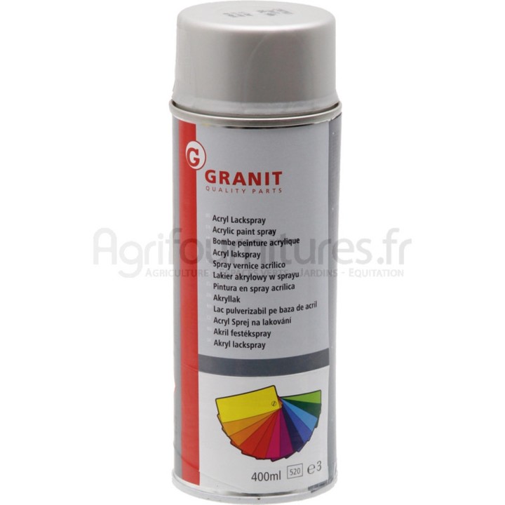 Peinture pour tracteurs Deutz argenté, aérosol 400 ml