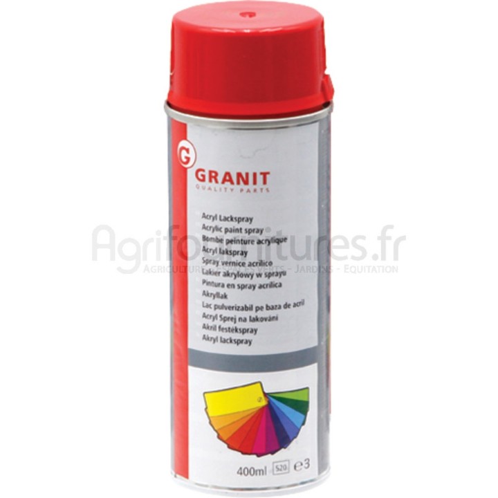 Peinture pour tracteurs Fendt rouge, aérosol 400 ml