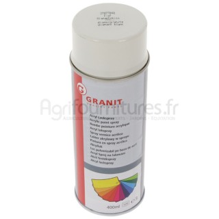Peinture pour tracteurs Fiat blanc diamant, aérosol 400 ml
