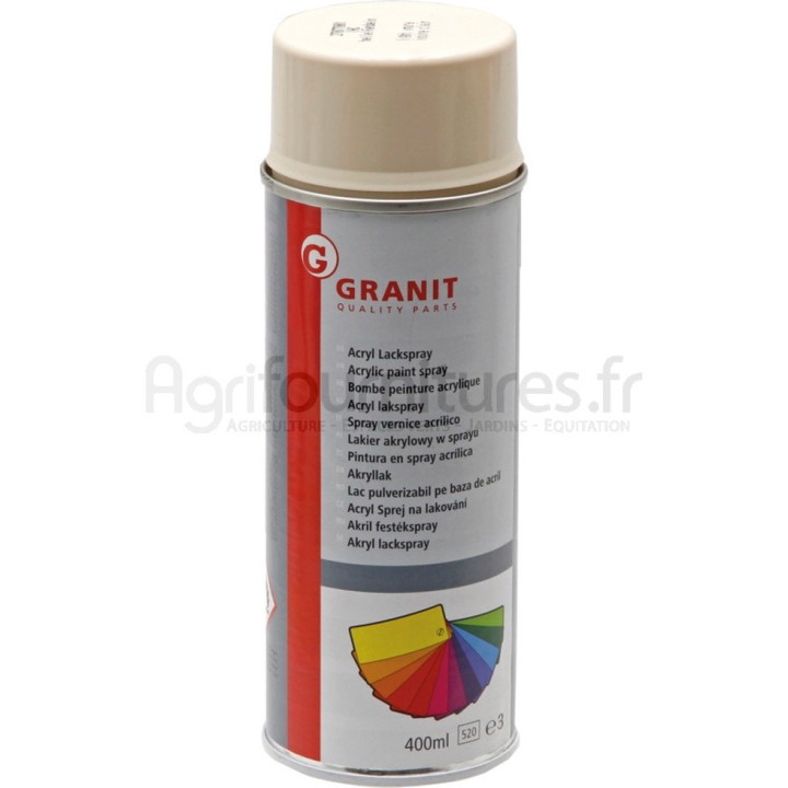Peinture pour tracteurs IHC ivoire clair, aérosol 400 ml