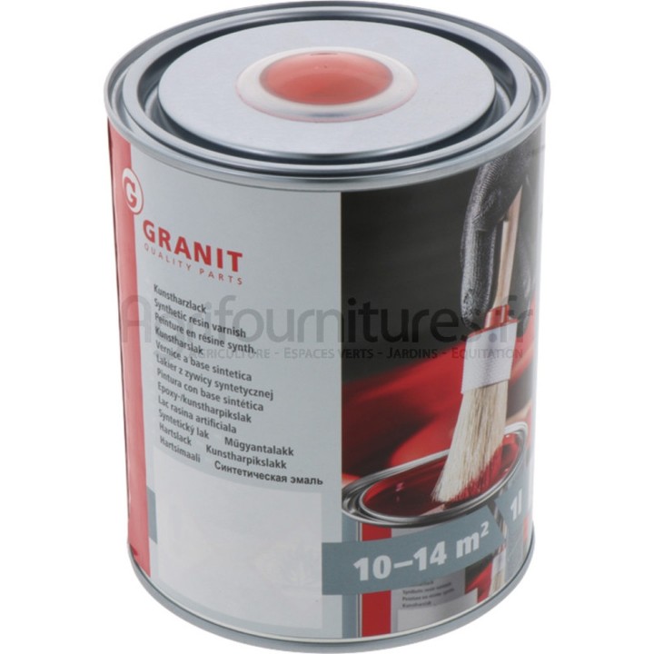 Peinture RAL 2002 orange sanguine, pot 1 L