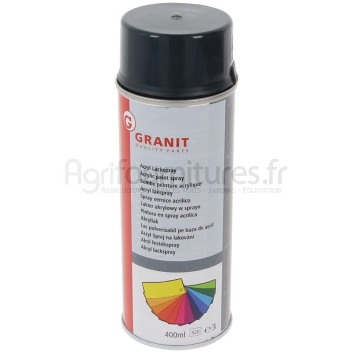 Peinture RAL 7016 gris anthracite, aérosol 400 ml