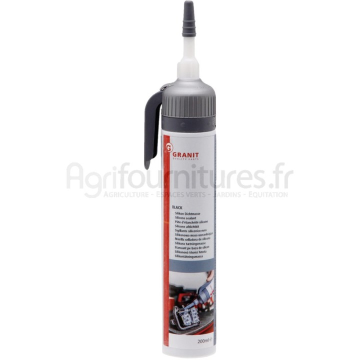Pistolet mastic silicone Granit 200 ml