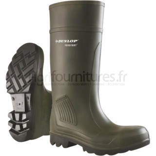 Bottes de sécurité PU Purofort Professional Full Safety Dunlop