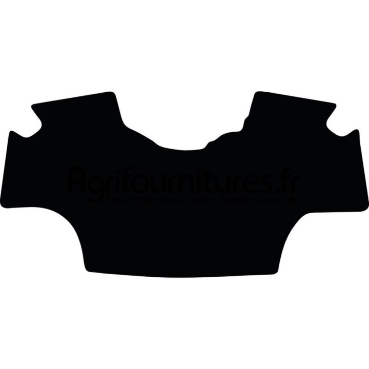 Tapis de sol velours noir, pour Claas Type : Axion 800+900, Arion 500+600