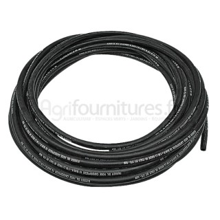 Durite caoutchouc pour circuit de refroidissement, huile, essence 13 x 20 mm