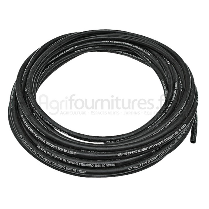 Durite caoutchouc pour circuit de refroidissement, huile, essence 13 x 20 mm