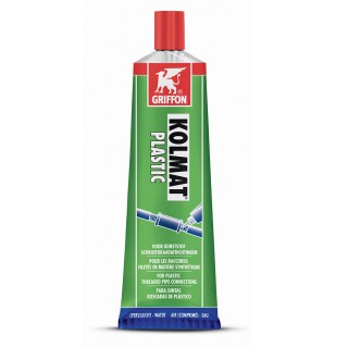 Pâte d'étanchéité pour plastique "KOLMAT PLASTIC"