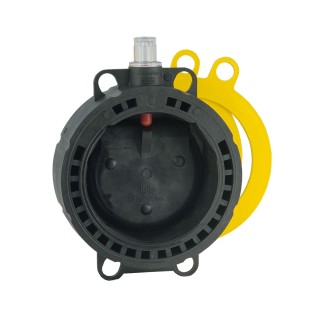 Clapet à battant PP "130C", PN 16