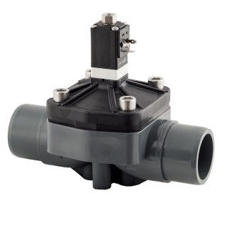 Vanne à membrane pneumatique 24V, PN 10