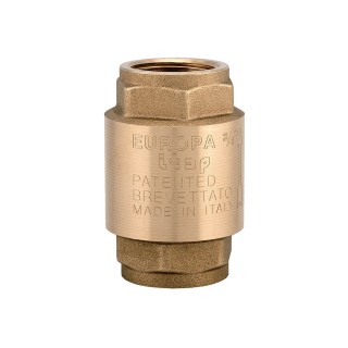Clapet laiton anti-retour "EUROPA", PN 12