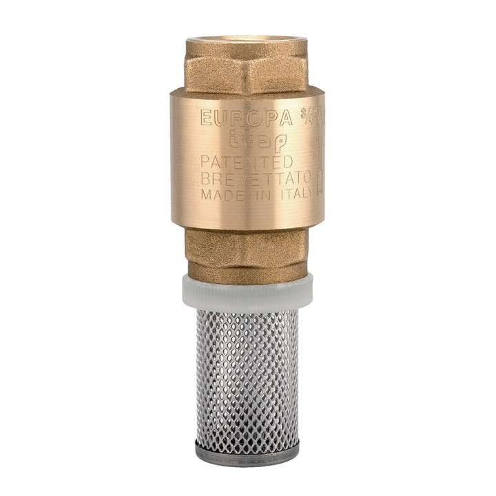 Clapet laiton crépine "EUROPA", PN 25