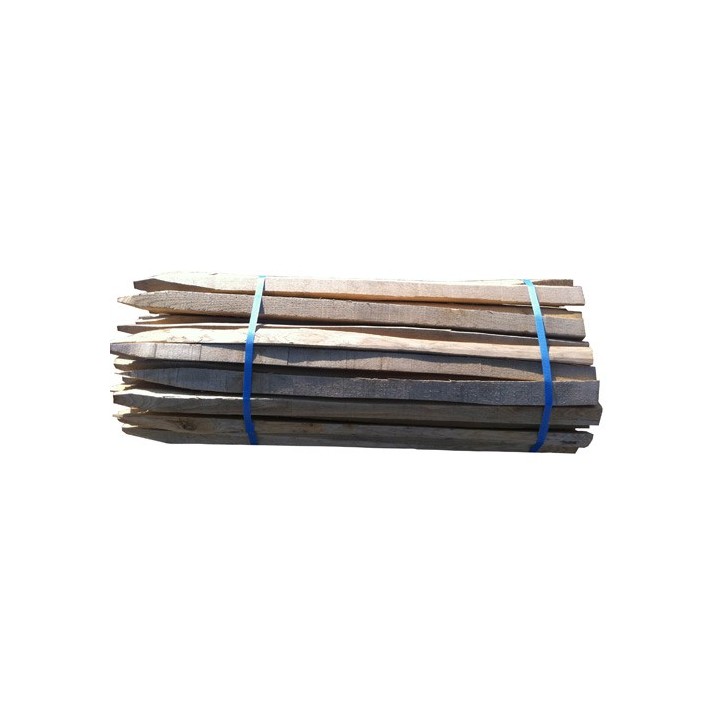 Echalas tuteurs chataignier écorcés 1m25