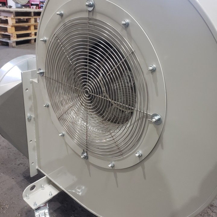 Ventilateur mobile d'extraction SILAIR - Puissance 3 kW - Triphasé 230/400 V