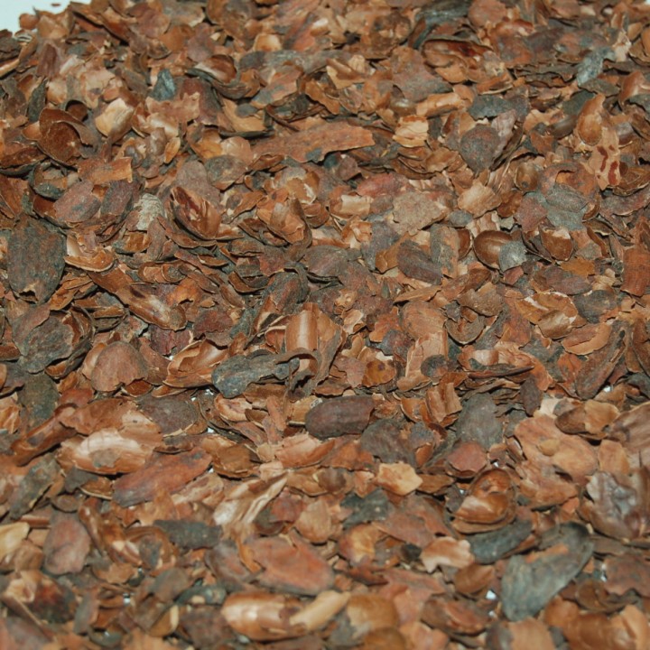 Paillage coques de Cacao, Monagri - Big Bag 2,5 m3