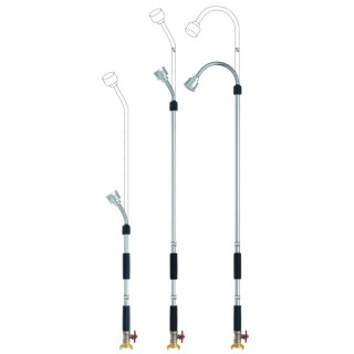 Lance d'arrosage GEKA Plus Vario, coude tuyau 35°