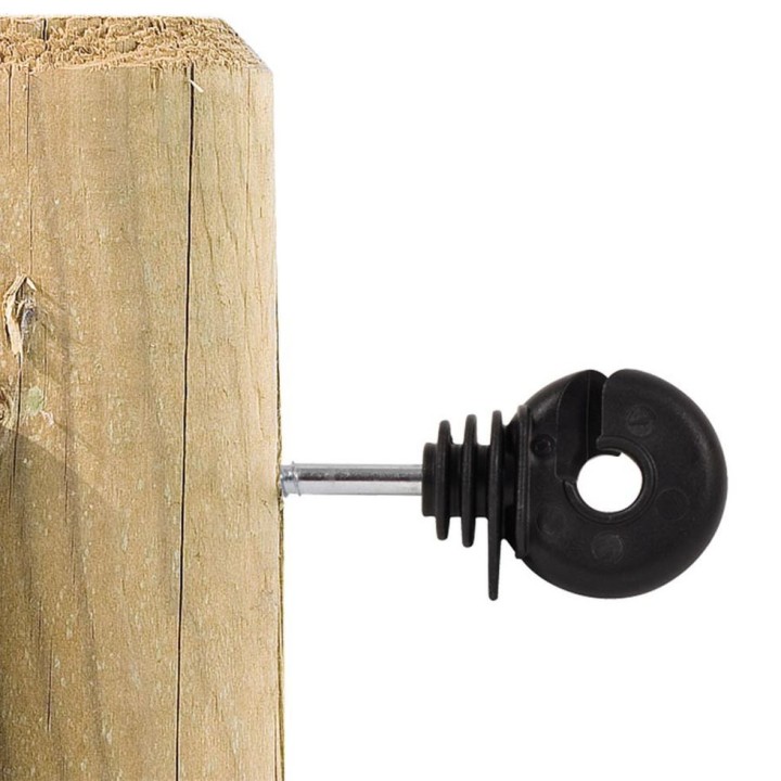Isolateur à vis pour piquets en bois Gallagher (100 unités)