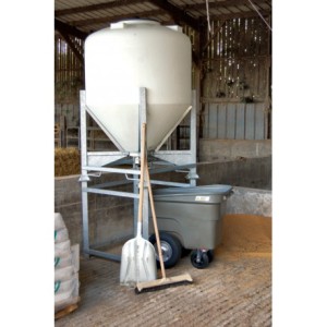 Réhausse de pied pour silo à aliments ou à liquide sur châssis La Gée Cheval