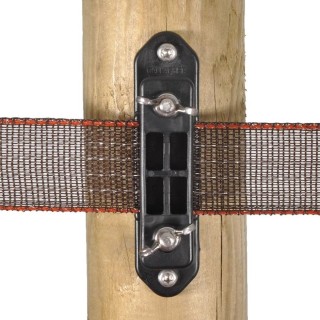 Isolateur de coin ruban TurboLine avec écrou papillon Gallagher