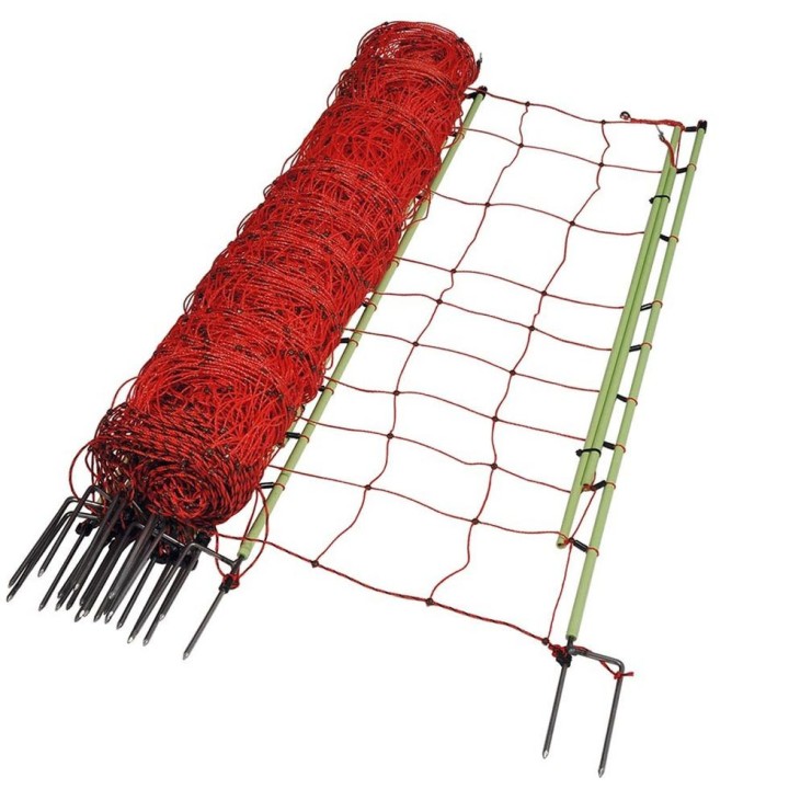 Filet anti-loups EuroNetz avec connexion positive / négative long. 50 m, Gallagher