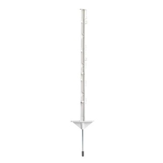 Piquet synthétique blanc double-pied haut. 0,75 m Pulsara (10 unités)