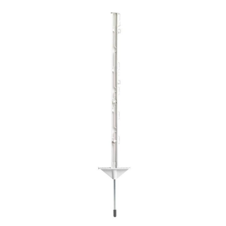 Piquet synthétique blanc double-pied haut. 0,75 m Pulsara (10 unités)