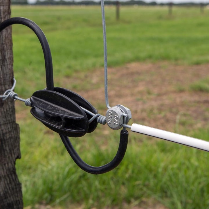 Boulon d'assemblage ronds pour clôture électrique