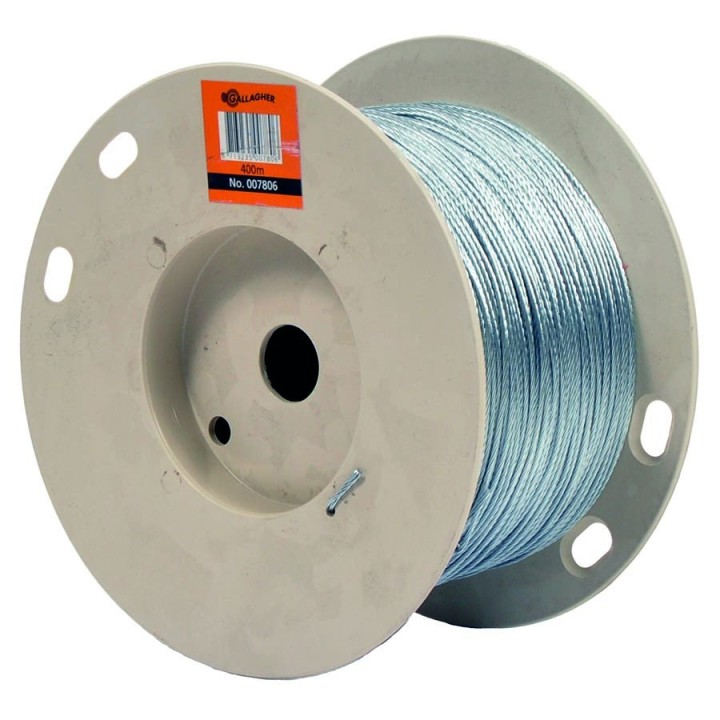 Fil d'acier tressé diam 1,5 mm Gallagher