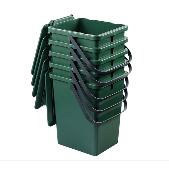 Seau Bio recyclable, vert