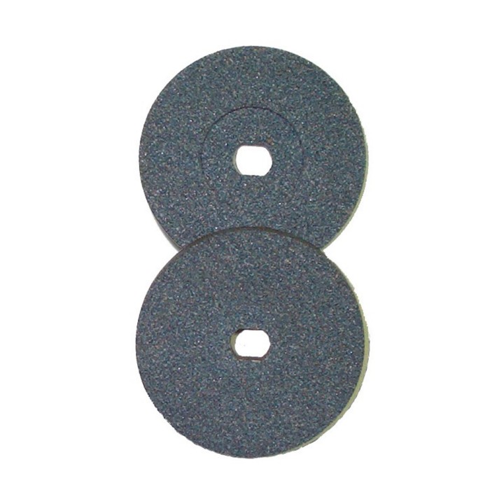 Meule abrasive grise pour grandes lames (2 unités)