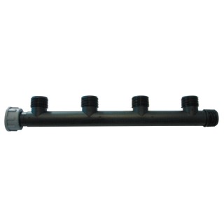 Nourrice NETAFIM diam. 1" mâle x 1" femelle, 4 sorties 1" mâle (5 unités)