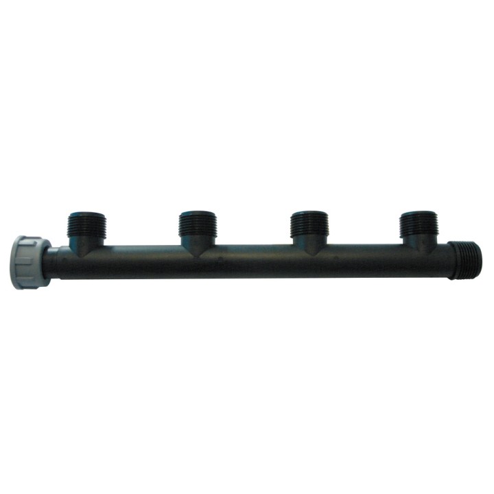 Nourrice NETAFIM diam. 1" mâle x 1" femelle, 4 sorties 1" mâle (5 unités)